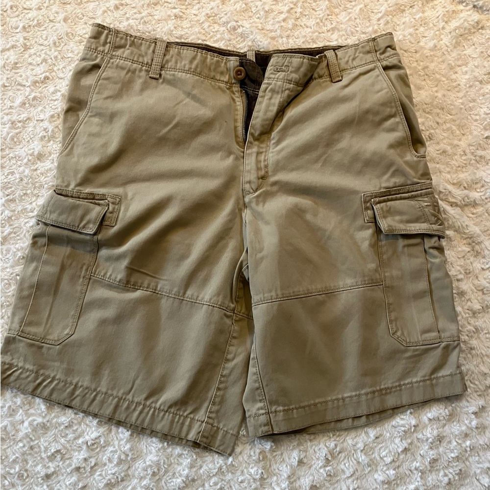 Timberland Khaki Cargo Shorts for Men
